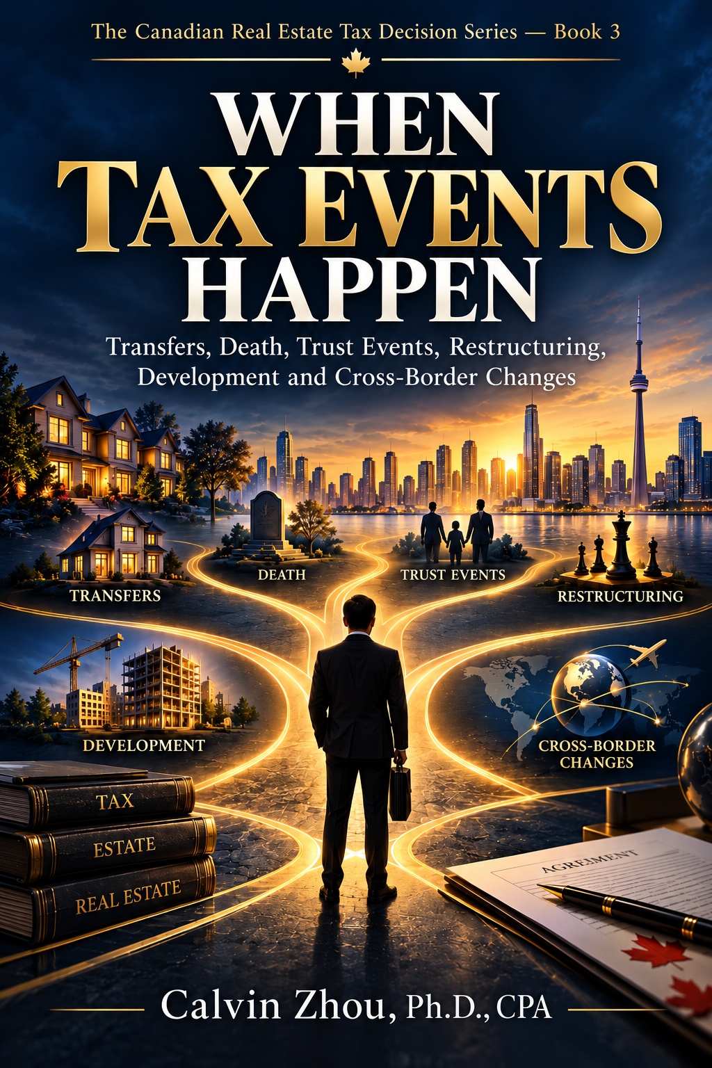 Cover of When Tax Events Happen by Calvin Zhou